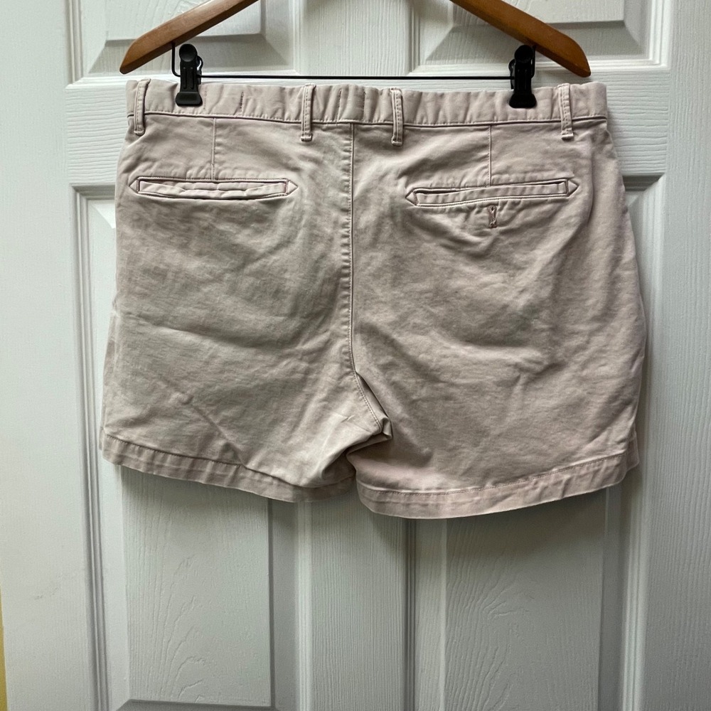 GAP Men's 34 Soft Pink Chino 9in Vintage Short Stretch Casual Summer - Picture 4 of 15